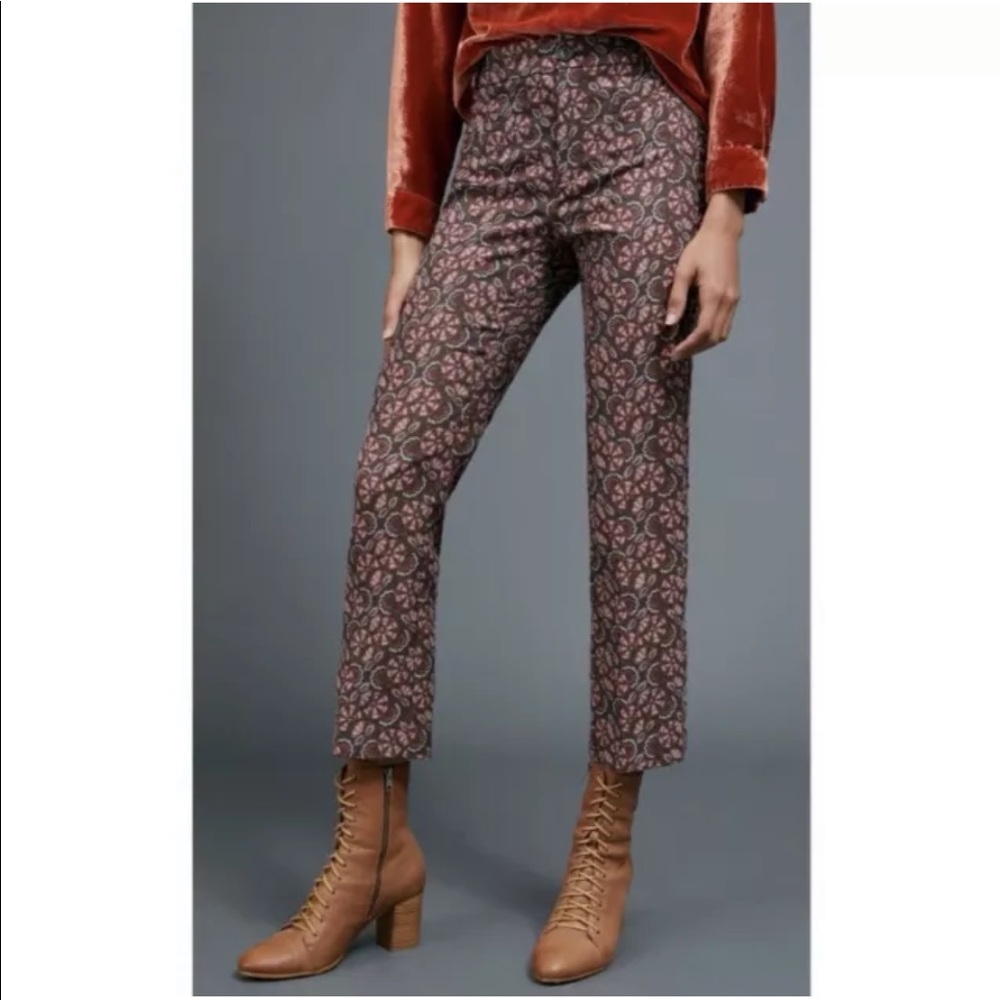 Anthropologie - the essential slim- brown size 6